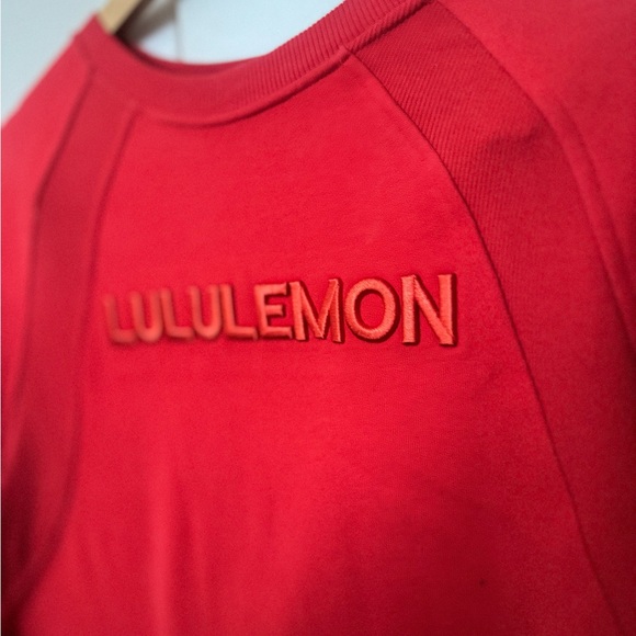 Lululemon Orange Sweatshirt size L - Picture 2 of 5